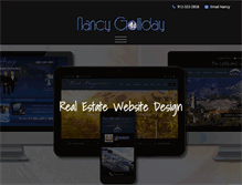 Tablet Screenshot of nancygolliday.com